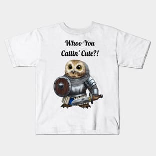 Owl Warrior Kids T-Shirt